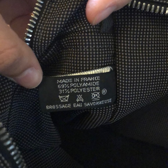 Hermes Herline Grey Canvas Tote Bag GM size - Picture 9 of 11